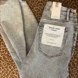 Good American Light Wash Jeans nwt